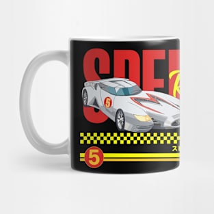 Speed Racer Mach 5 Retro Mug